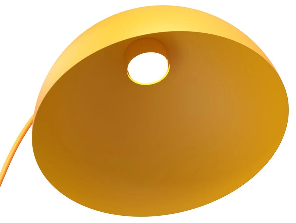 Piantana Minimal Artemide Acciaio Arancione 1 Luce Gx53 Ip20