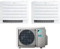 Climatizzatore Condizionatore Daikin a Pavimento Dual Split serie PERFERA FVXM-A 9+12 con 2MXM40A R-32 Wi-Fi Integrato 9000+12000 Con Telecomando ad Infrarossi Incluso Garanzia Italiana