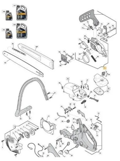 Carter Friz. Ms 402-442 Giallo - Originale Stiga - 383059013/0