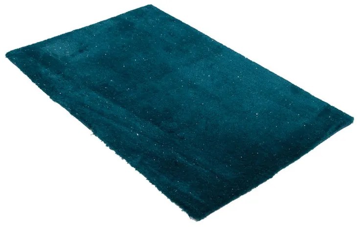 Tappeto tapp. Twinkle petrolio antiscivolo blu, L 220 x L 150 cm