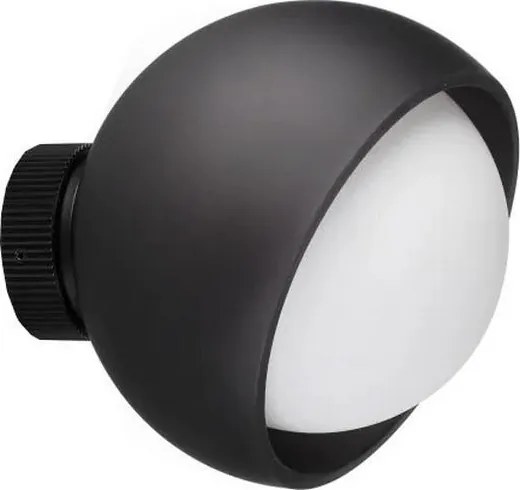 Ideal Lux - Lampada da parete LED BLOOM 1xE27/42W/230V nera