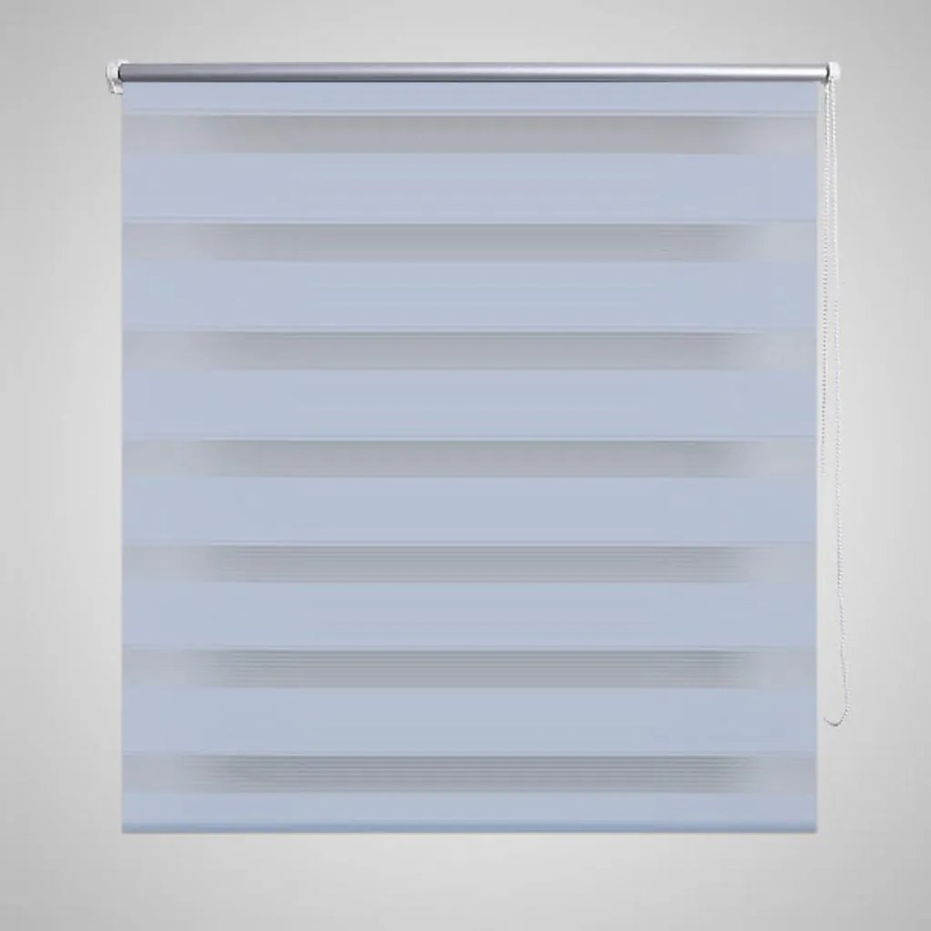 Tenda Oscurante Zebra 80 X 150 Cm Bianca /