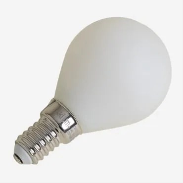 Lampadina Led E14 G45 6w Opal Bianco Caldo 2800k - Sklum