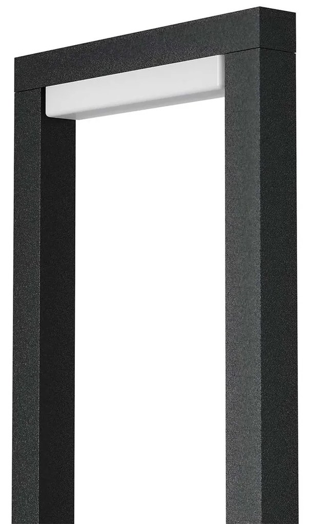 Lampada da Tavolo Ricaricabile 2.2W IP54 CCT Serie VELA - Nera