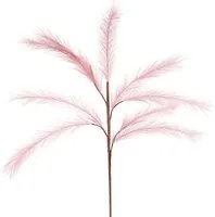 Set 8 Pampas Artificiale con 11 Diramazioni Altezza 65 cm Rosa