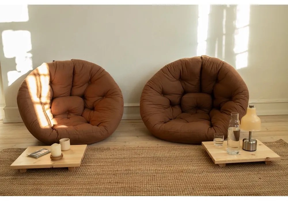 Poltrona bianco-beige Nido - Karup Design