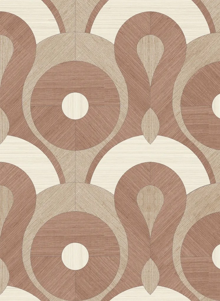 Moooi for Arte Carta da parati Queen Cobra - Powder