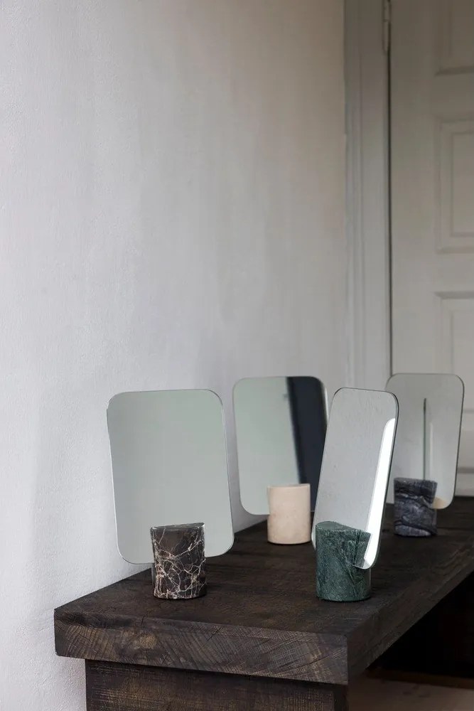 Specchio per make-up 18x30 cm Marble – Mette Ditmer Denmark