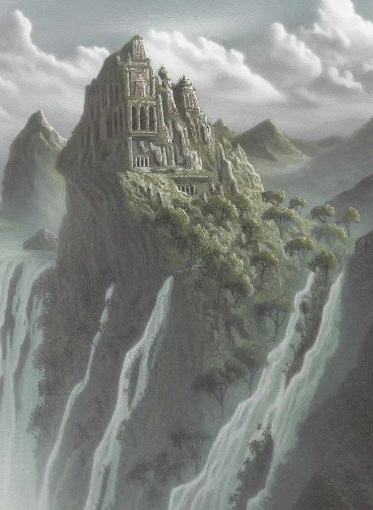 Rebel Walls Carta da parati panoramica Fantasy World - Vintage