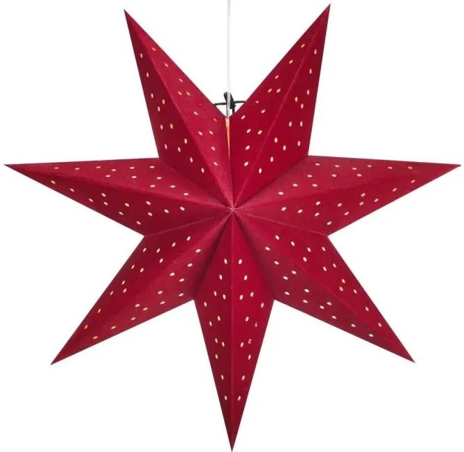 Markslöjd 705608 - Decorazione natalizia BLINK a LED, 0,2 W, 3x AA, diametro 45 cm, rossa