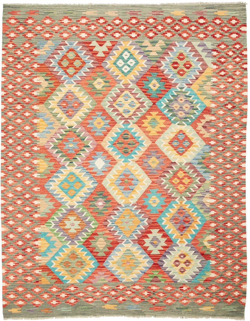 Kilim Tappeto 190 x 230 (Pakistan) Tessuto A Mano