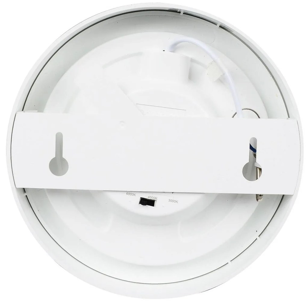 Prios Plafoniera LED Edwina, bianco, 18 cm, set di 3