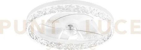 Plafoniera led ventilatore nashi bianco 30w 4800lm cct 3000-4000-65...