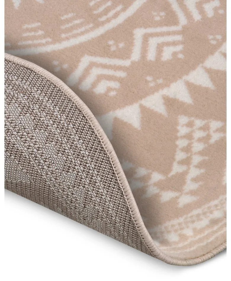 Tappeto rotondo beige ø 140 cm Valencia - Hanse Home