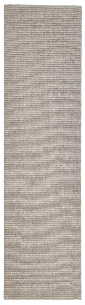 Tappeto in Sisal Naturale 66x250 cm Sabbia