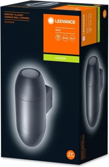 Ledvance - Applique da esterno CANNON 2xGU10/35W/230V IP44