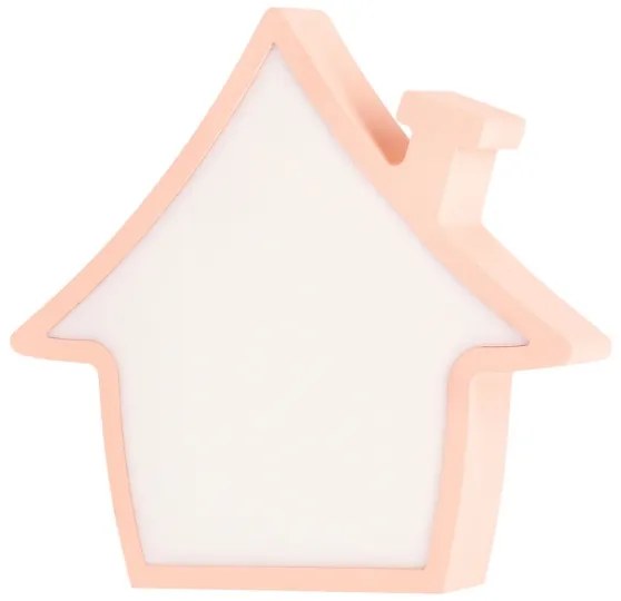 Lampada da scrivania per bambini HOUSE LED/10W/230V rosa