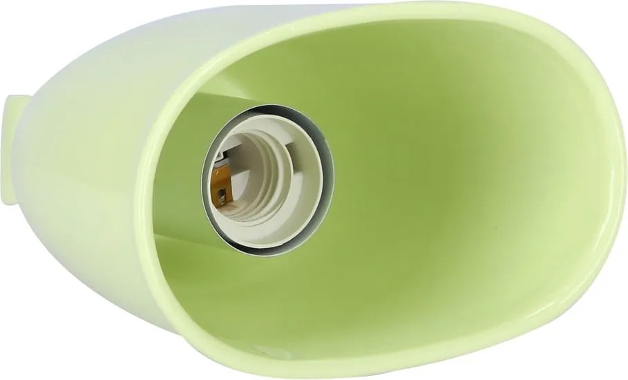 Lampadario verde con paralume in ceramica Sewilla – Candellux Lighting