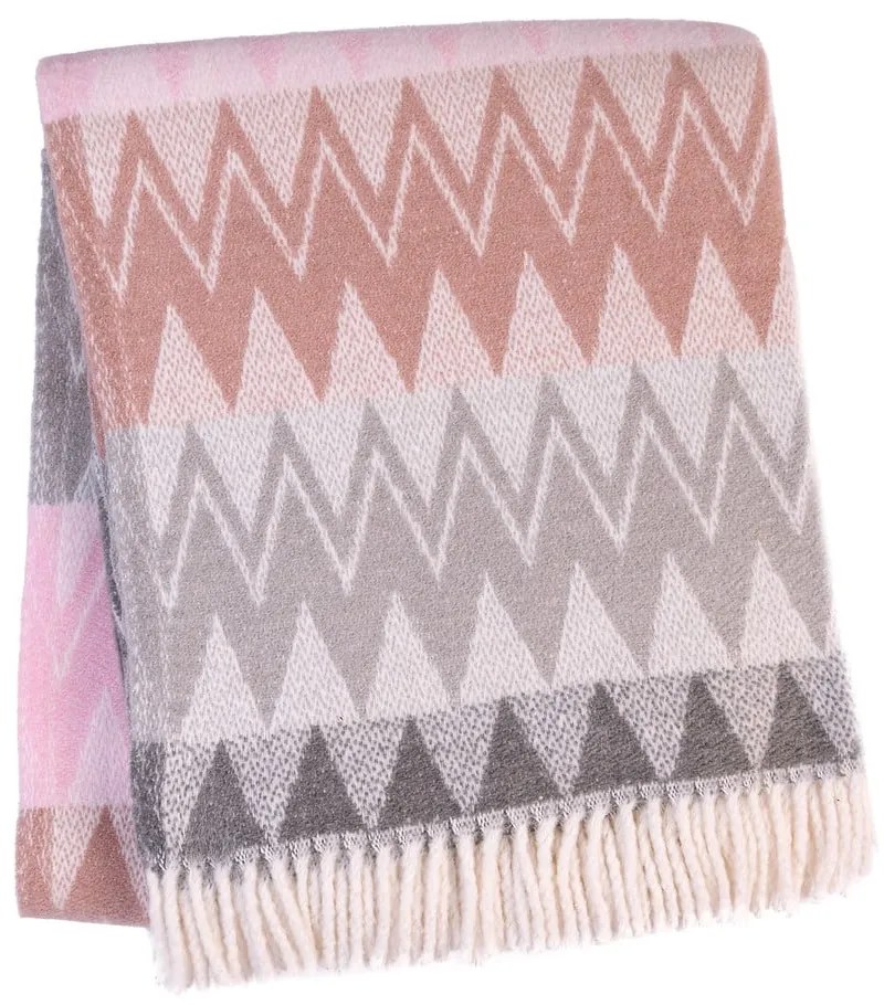 Coperta 140x180 cm Zig Zag - Euromant