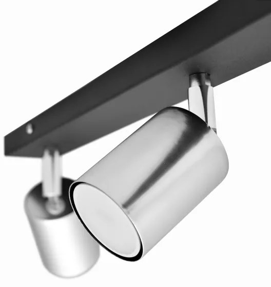 Faretto LED TUNE 3xGU10/4,8W/230V cromo opaco/nero