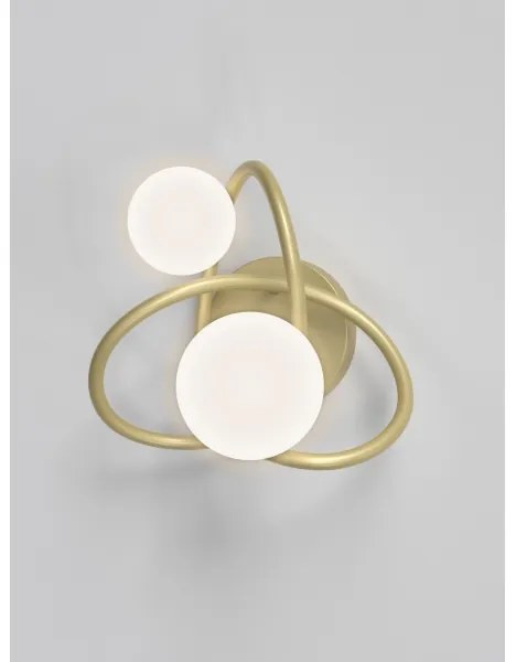 Wofi 4014-201 - Applique a LED NANCY 2xG9/3,5W/230V oro/bianco