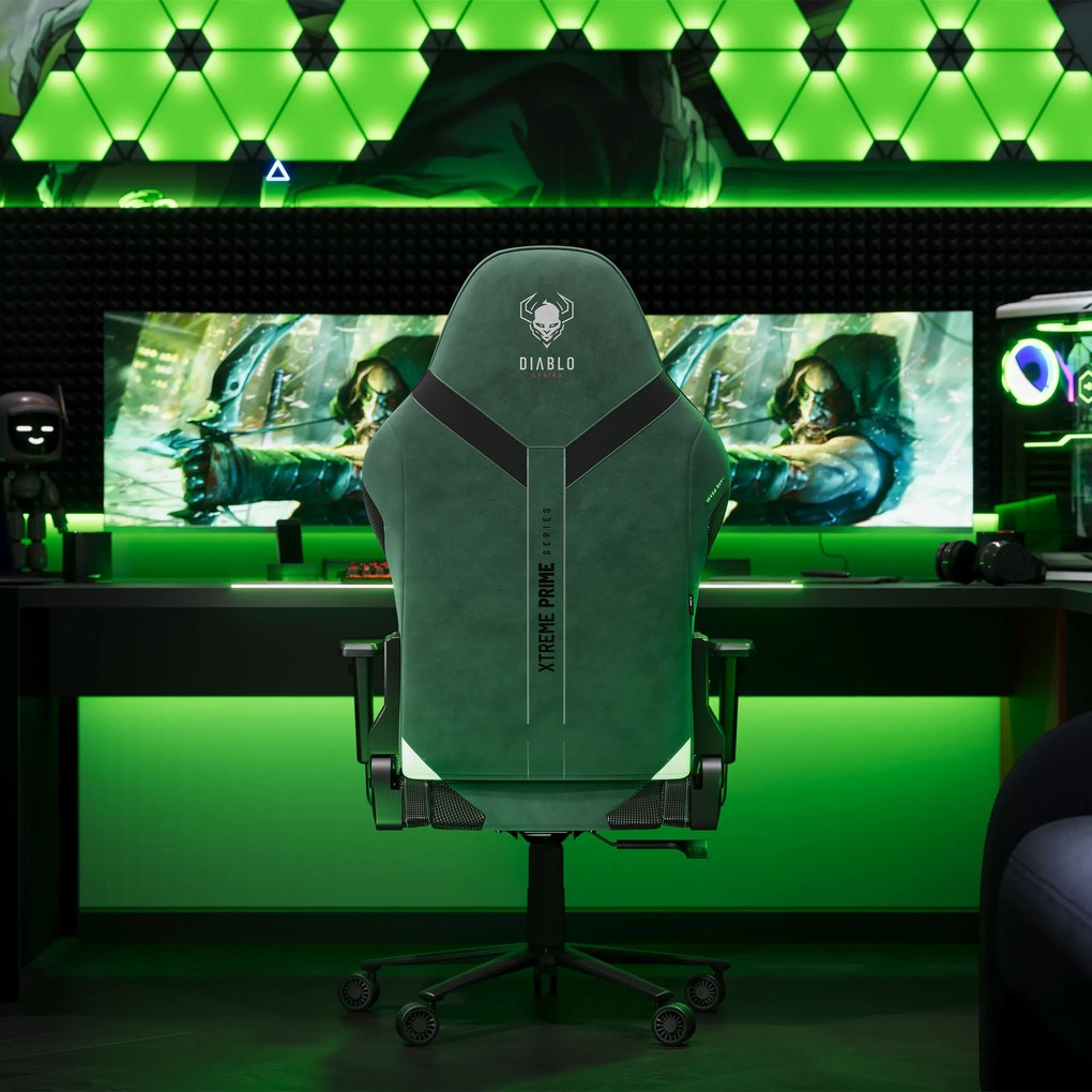 Sedia da gaming Diablo X.One Prime Forest Green Normal Size