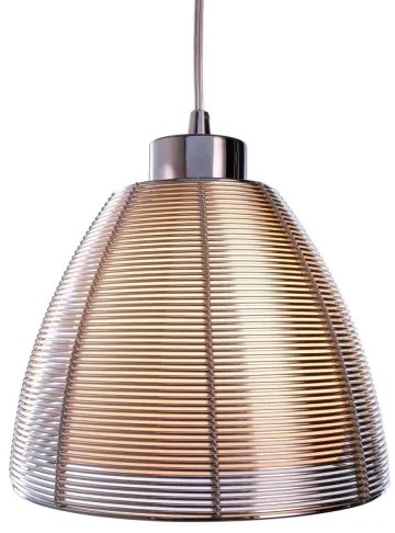 Deko-Light 342025 - Lampadario a sospensione con filo FILO 1xE27/60W/230V diametro 19 cm argento