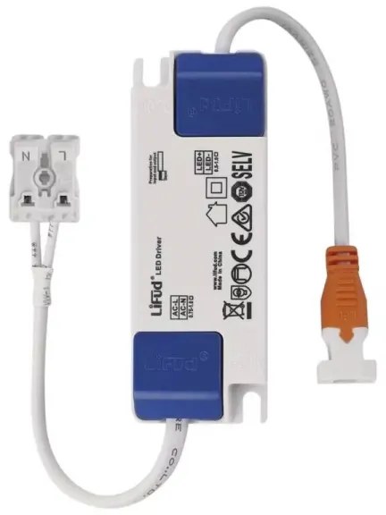 Plafoniera LED LED/21W/230 3000/3500/4000K 22,5x22,5 cm cromo