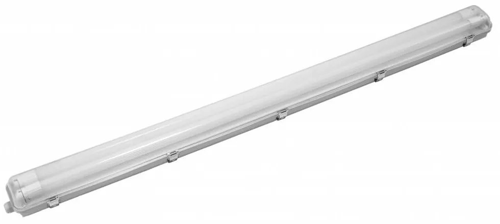 Plafoniera IP65 per 2 tubi LED 120cm - (Unilaterale) - Serie Professional Plafoniera per 2 tubi LED da 120cm