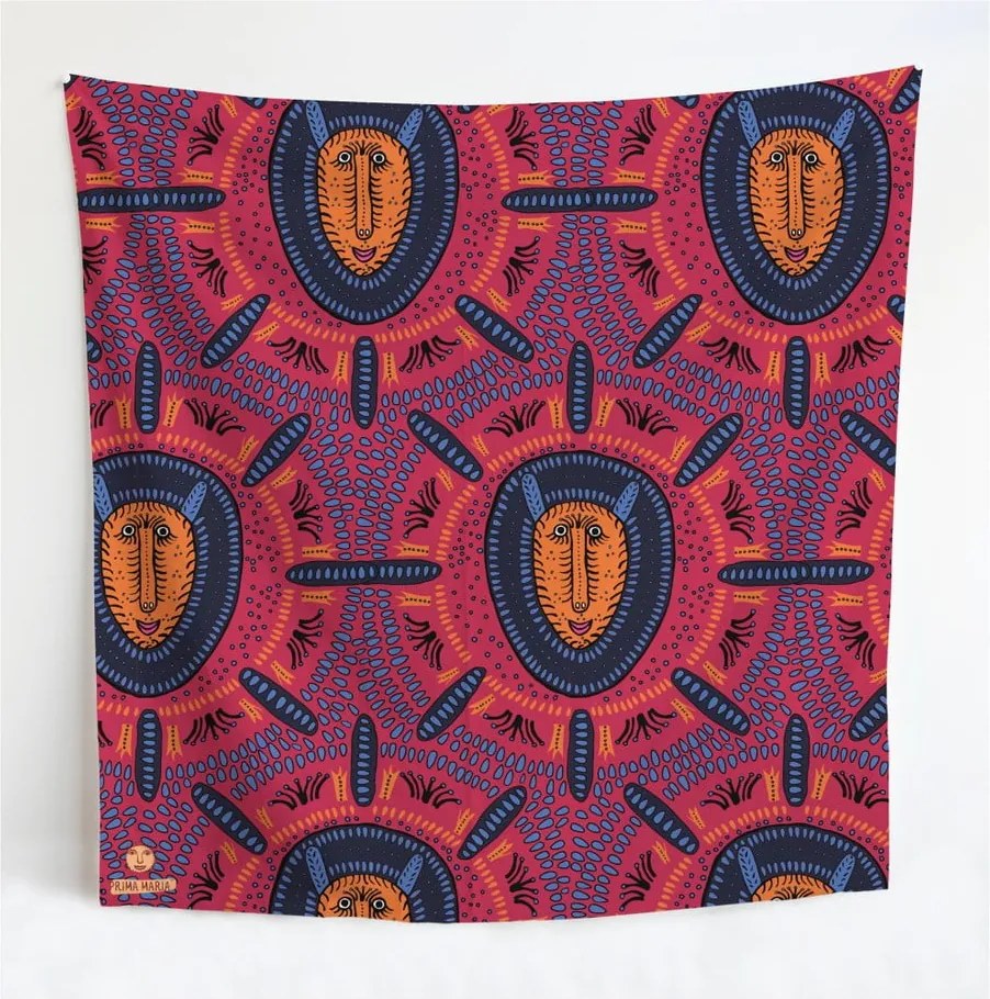 Arazzo 140x140 cm Tigre del Sur - Madre Selva