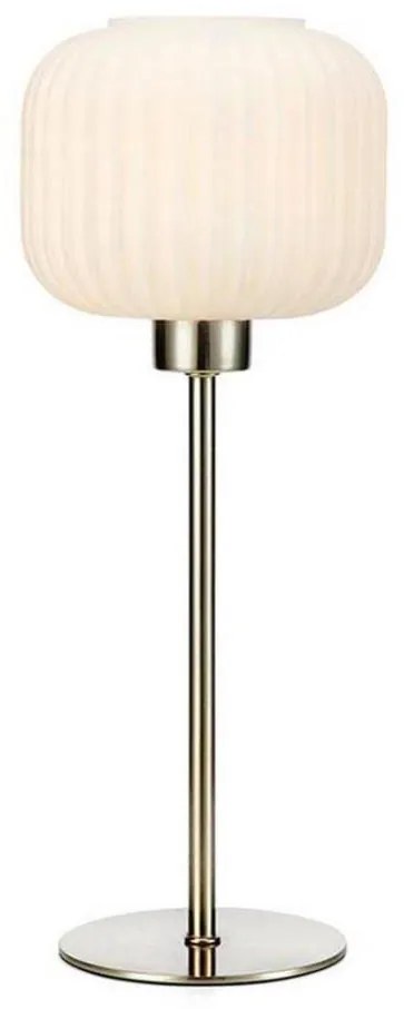 Markslöjd 108121 - Lampada da tavolo SOBER 1xE27/60W/230V cromo opaco