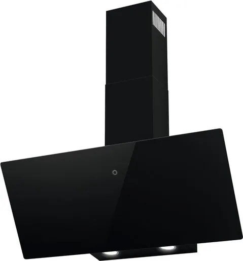 Cappa a parete Verticale VRT BK A90 2LS FABER nero L 90 cm