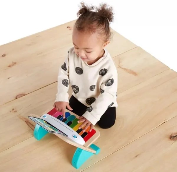 Baby Einstein - Giocattolo musicale in legno MAGIC TOUCH 3xAA pianoforte