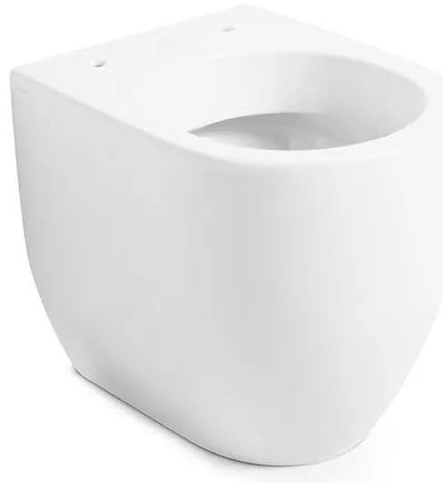 Vaso WC filomuro KERASAN flo 53, sedile escluso P 53 x L 37 x H 43.5 cm bianco
