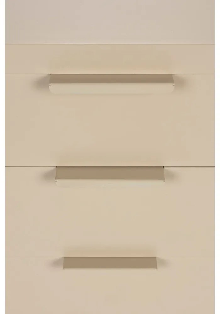 Cassettiera beige 140x55x40 cm Kos – White Label