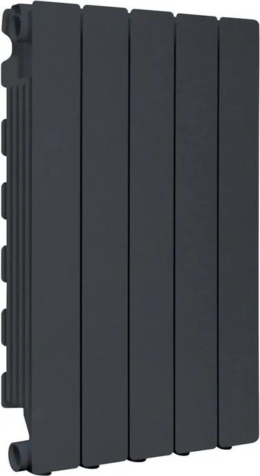 Termosifone in alluminio 5 elementi interasse 600 mm PRODIGE MODERN ardesia/slate-grey