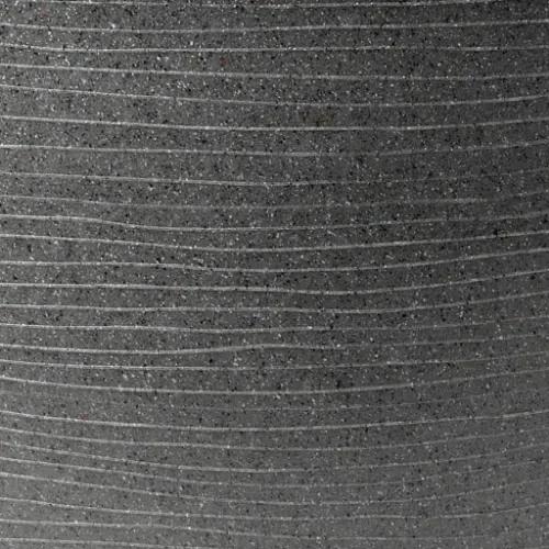 Capi Vaso per Piante Arc Granite Conico Basso 48x35 cm Antracite