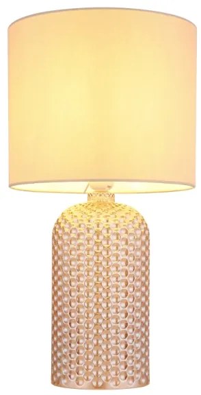 Globo 21735CH - Lampada da tavolo SOFIA 1xE27/60W/230V beige