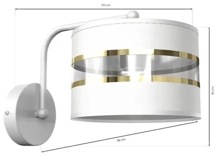 Lampada flessibile ULTIMO 1xE27/60W/230V bianco