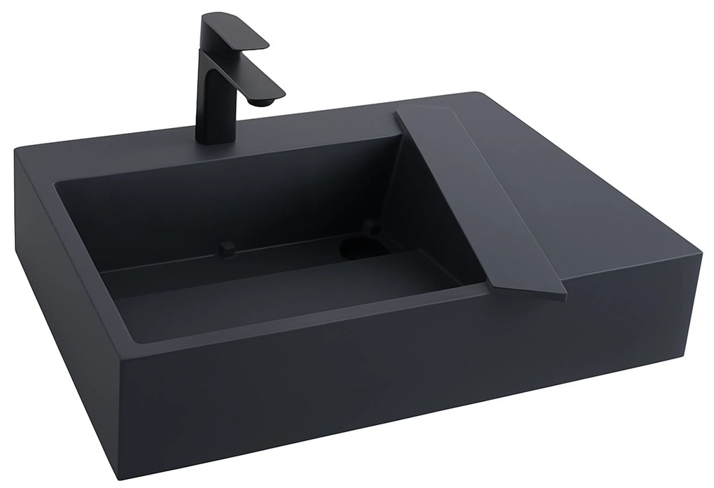 Lavabo in conglomerato Archi 90 CM Grey MATT