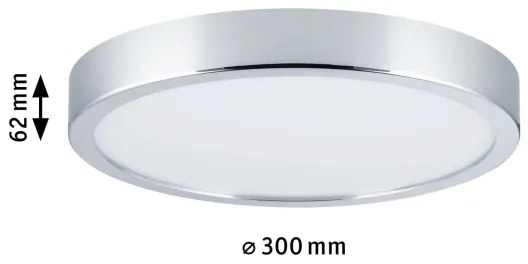 Paulmann 70882-LED/22,5W IP44 Plafoniera dimmerabile da bagno AVIAR 230V