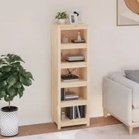 Libreria 50x35x154 cm in Legno Massello di Pino cod mxl 17989