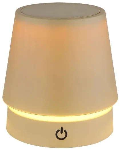 Globo 58446S - Lampada da tavolo LED dimmerabile a sfioramento ricaricabile CARLOS LED/1,2W/3V 1200 mAh