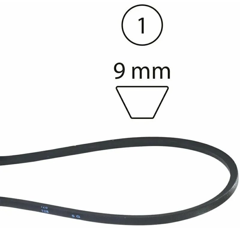 Cinghia semovenza motozappa MFT60-675R HUSQVARNA 520622