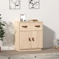 Credenza 65,5x40x75 cm in Legno Massello di Pino 820127