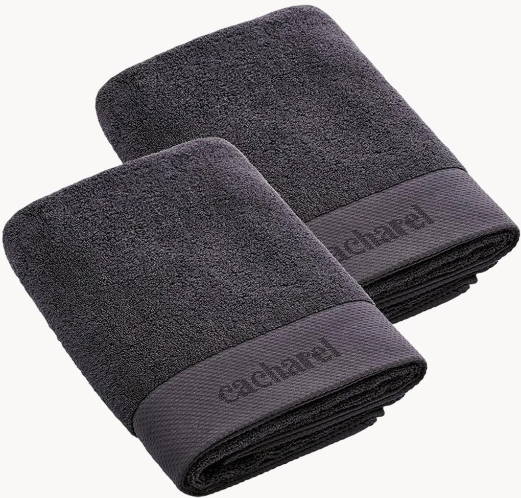 Set di 2 asciugamani in cotone Simply Bath