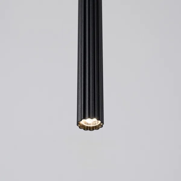 Sollux SL.1338 - Lampadario a sospensione con filo ARCHE 1xG9/8W/230V nero