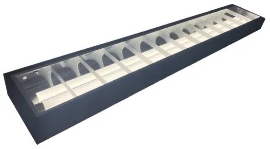 Lampada fluorescente T8 2xG13/18W/230V 120 cm nero