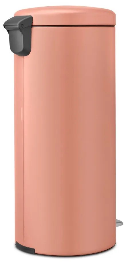 Cestino per la spazzatura color salmone in acciaio con pedale 30 l NewIcon – Brabantia