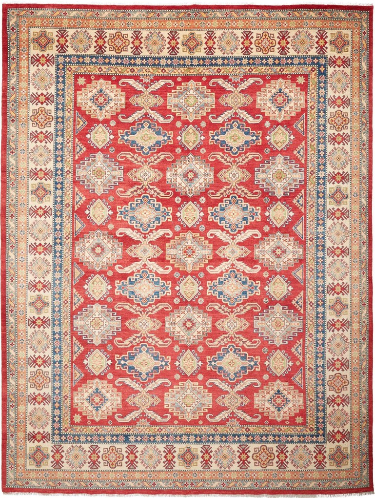 Kazak Tappeto 270x360 (Pakistan) Annodato A Mano